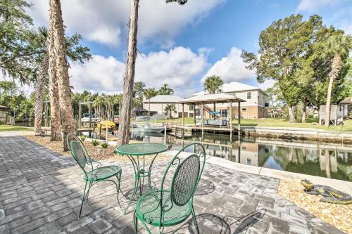 Canal-Front Home with Boat Dock in Crystal River