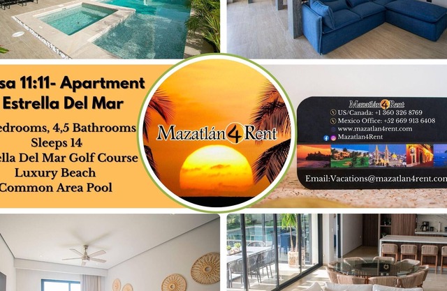 Casa 11:11- 4 bedroom in Estrella Del Mar