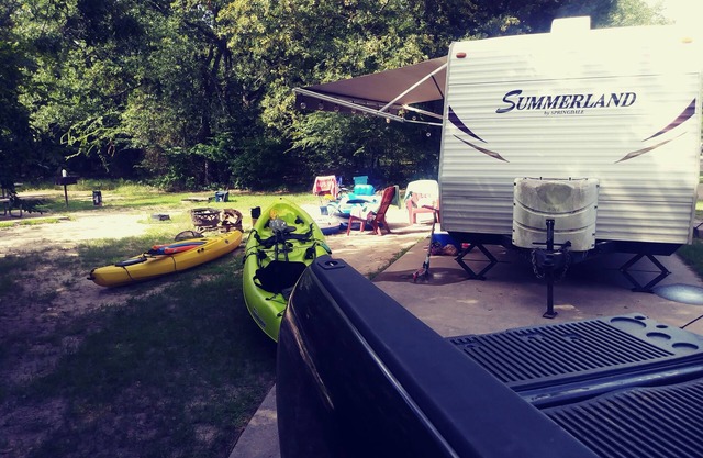 Cederhill State Park travel trailer
