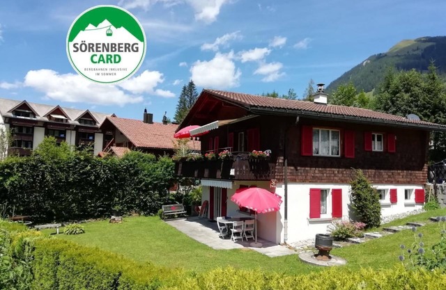 Chalet "Bella Vista" with a view of the mountains
