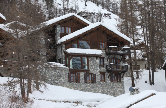 Chalet CRISTAL B, Val d'Isère on skis