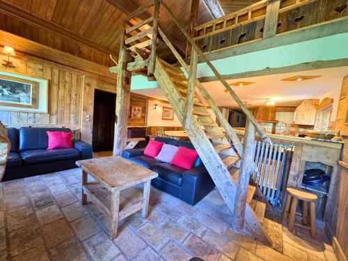 Chalet de charme 14 pers. au pied des pistes avec parking, sauna et wifi - FR-1-452-108