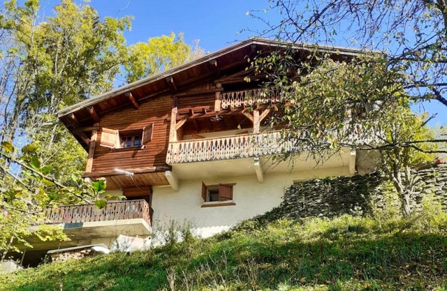 Chalet de 4 chambres avec balcon amenage et wifi a Saint Gervais les Bains