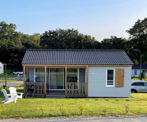 Chalet Finistère-Sud avec piscine chauffée
