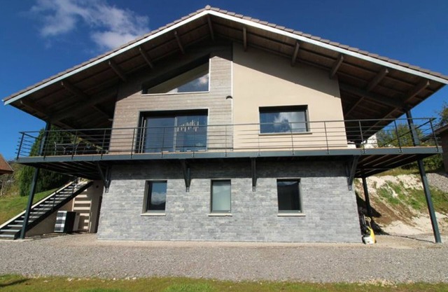 Chalet in La Bresse with fireplace and garage