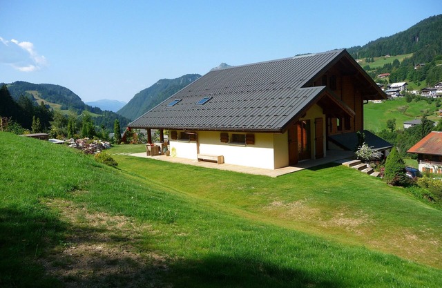 Chalet in Les Gets with Ski-In/Ski-Out Access
