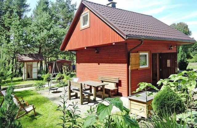 Chalet near Baltic Sea and Wolinski Park