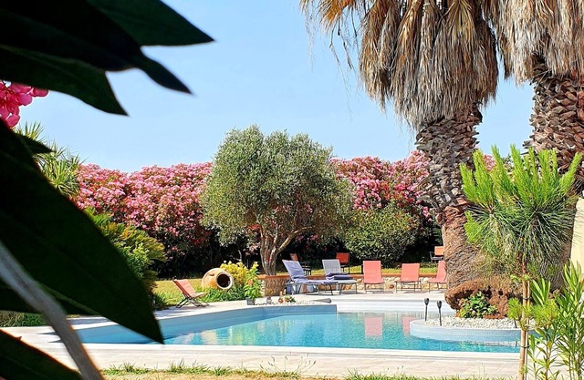 Chalet/Studio in a private park with swimming pool