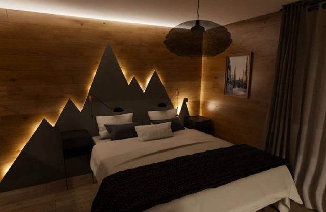 Chalet-style apartment with video projector (Netflix, Prime, Molotov)