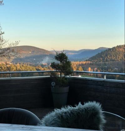 Chalet Villa Piscine vue panoramique sur Gérardmer et le Hohneck