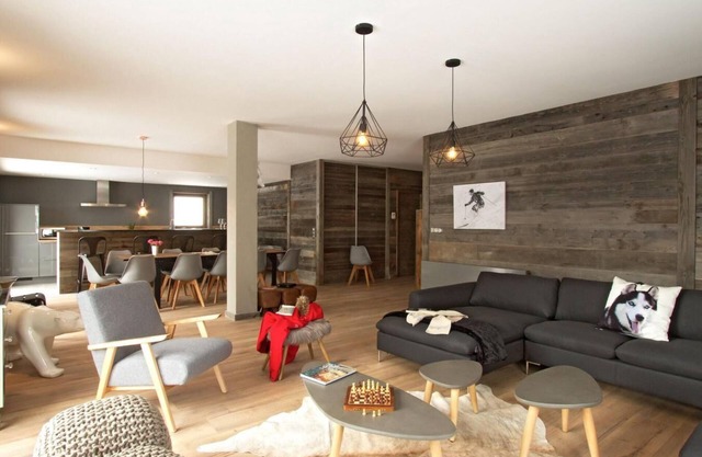 Chalet, wifi, sauna, terrace, parking, tv, ski locker, 230m², Alpe d'Huez