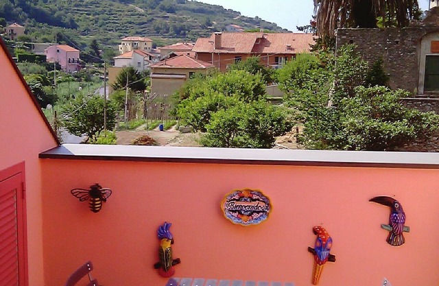 Charming attic apartment with terrace in old restored building from 1850