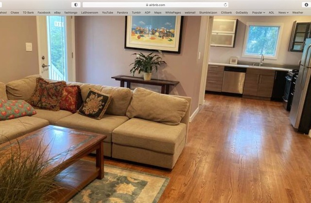 Charming canal-front apartment with dock & kayak, walk to restaurants and beach