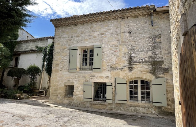 Charming Character 17th Century Village Stone House near Uzes, South of France