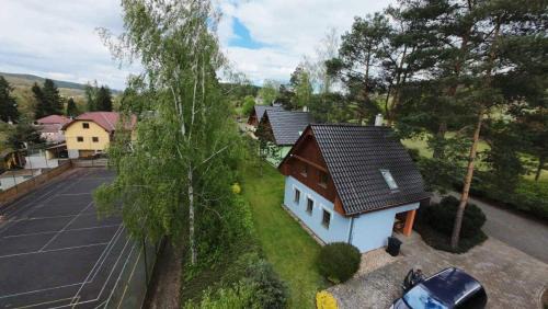 Chaty Koloděje-modrý dům