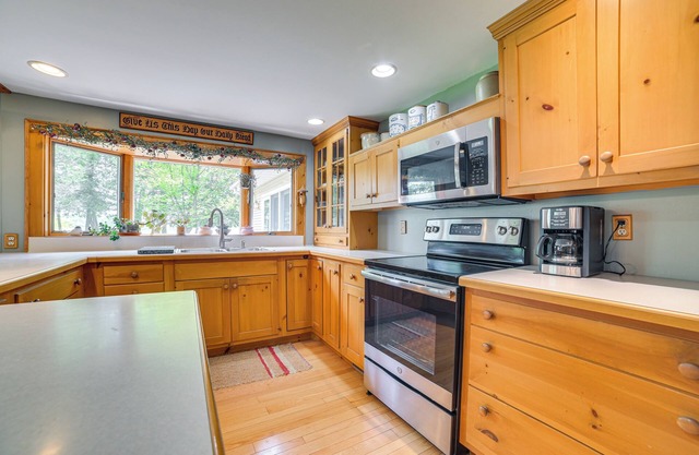 Cheboygan Home w/Private Boat Dock on Burt Lake!