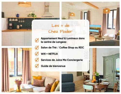 Chez Flader - Le Verveine - Neuf & Moderne Centre De Langeac