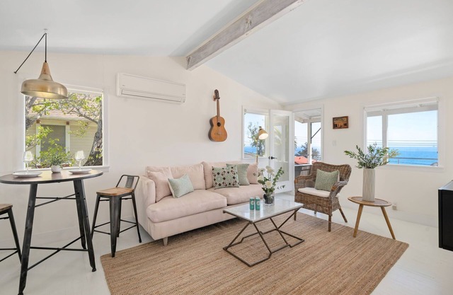 Chic Summerland Getaway! Ocean Views, Elevated Interior, and More!