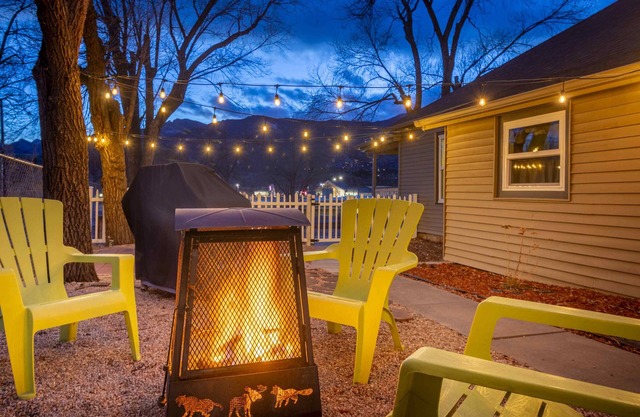 Clean and comfortable with astounding views of Pikes Peak.