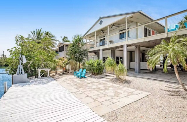 Close to Key West Canal-front retreat w/kayaks located on Little Torch Island