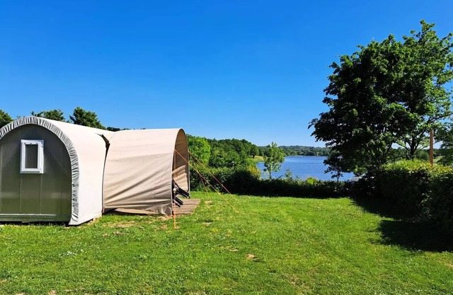 Coco Sweet 17m2 Seeblick - 2 Schlafzimmer + halb überdachte Terrasse (ohne Sanitäranlagen) 4 Personen