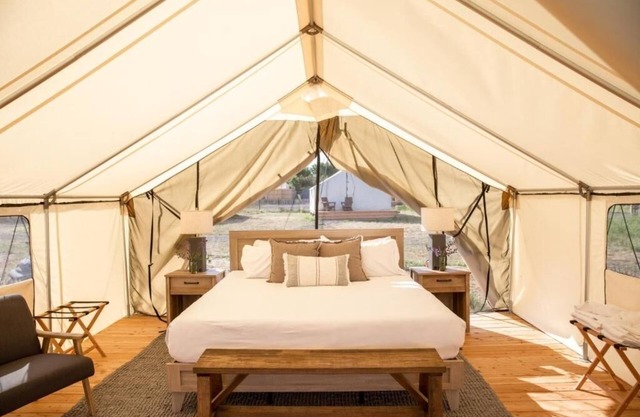 Collective Governors Island | Journey King Tent | Nature & NYC Combined