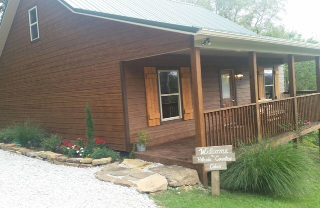 Come enjoy this newly built Hillside country Cabin located near buffalo river