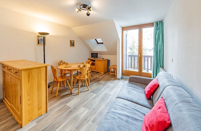 Comfortable studio, 4 pers, ski-in/ski-out, fully equipped