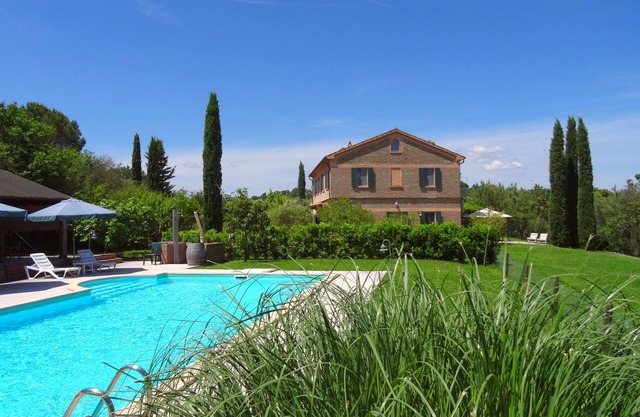 Comfort apartment "Giardino" with pool - fantastic panoramic location near the sea