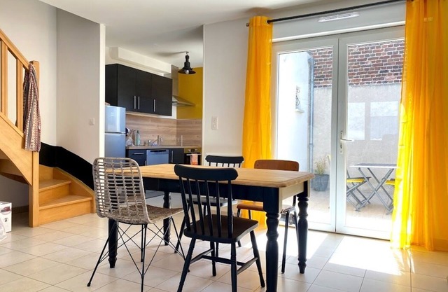 Comfortable 2-bedroom house near Berck-sur-mer/closed parking lot