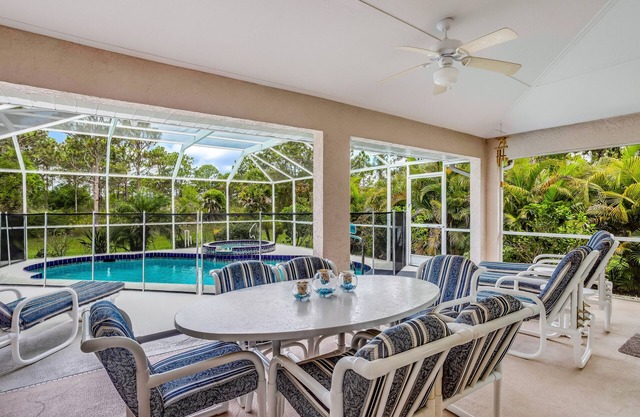 Comfortable home with private pool, high-speed WiFi, central AC & washer/dryer