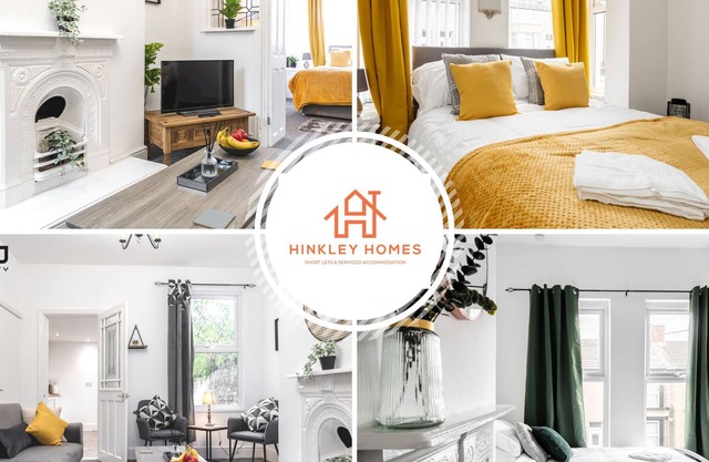 Comfy 4bed Home - Free Parking/Wi-Fi - Long Stays