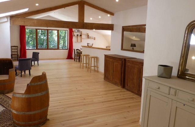 Converted barn in the center of a Périgord estate