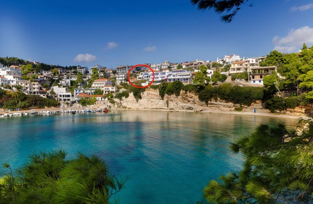 Cosy and relaxing atmosphere with view to the Aegean Sea - 5 min from the beach