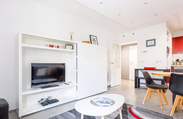 Cosy apartment for 4 guests with WIFI, TV, pets allowed and parking