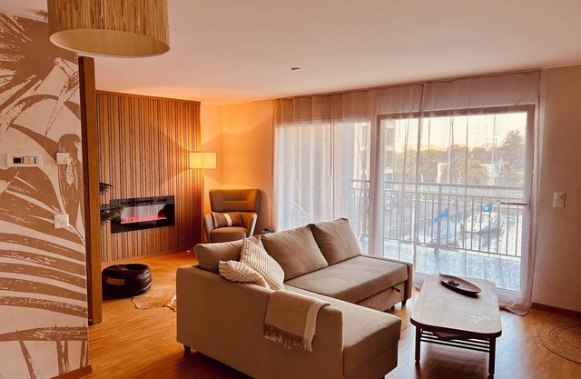 Cosy loft on Lake Geneva.