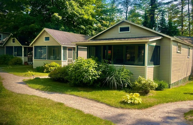 Cottage by the Lake #3 - Blossoms