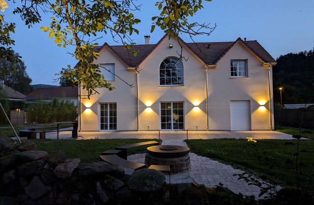 Cottage in the heart of the Vosges welcoming village large open spaces int ext