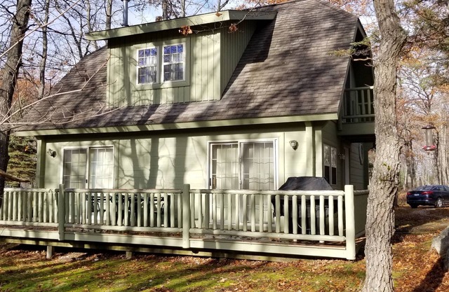Cozy 2bed2bath cottage w/fireplace in the woods, perfect for Up North adventure