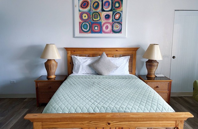 Cozy Beachfront Oasis less than 10 steps away from the Caribbean Sea