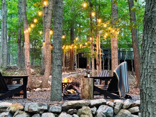 Cozy & Curated w Fire Pit Fireplace & Fast WiFi