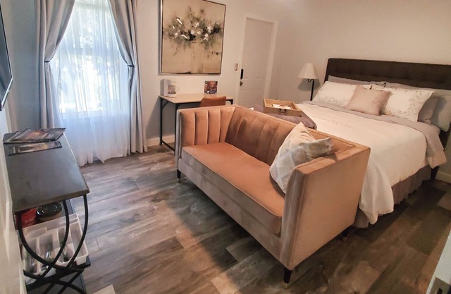 Cozy room with separate entrance and private bathroom.