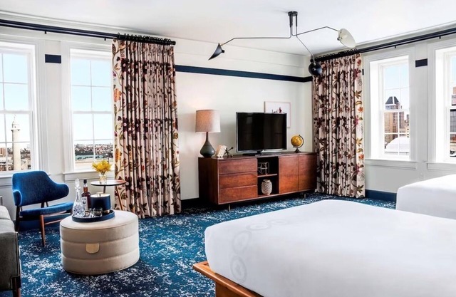 Cozy Up in Baltimore: Artistic Boutique Hotel with Karaoke Rooms & Valet Parking