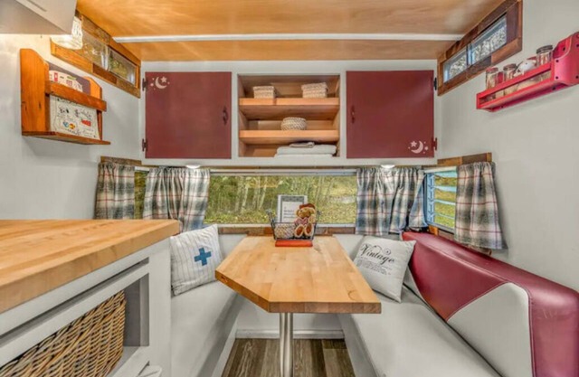 Creek-Side Camping in a Classic - Unique Northwest Vacation Rentals