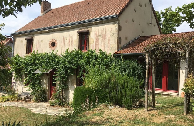 Creuse cottage in a poet's garden