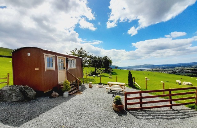Croft head Shepherd's hut on traditional Lakeland farm