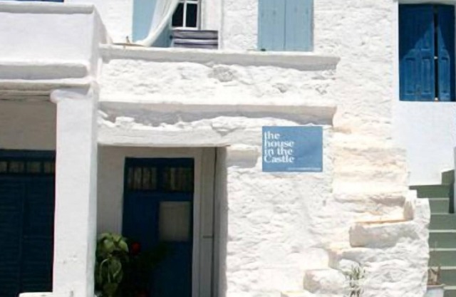 Cycladic Stone House In The Castle Of Kimolos