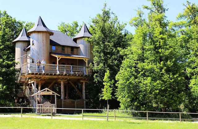 DéfiPlanet' in Dienné - Castle in the trees 4 Bedrooms 10 persons