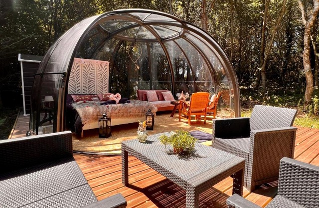 Dôme S'féérique avec accès piscine