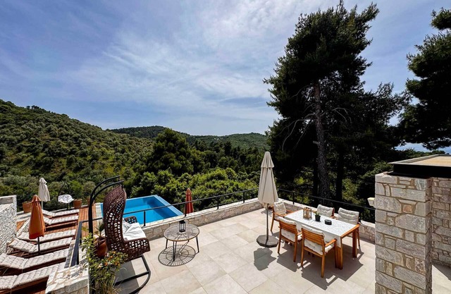 Damari Whispering Pines Villa Skiathos, stylish 3bedroom villa with private pool